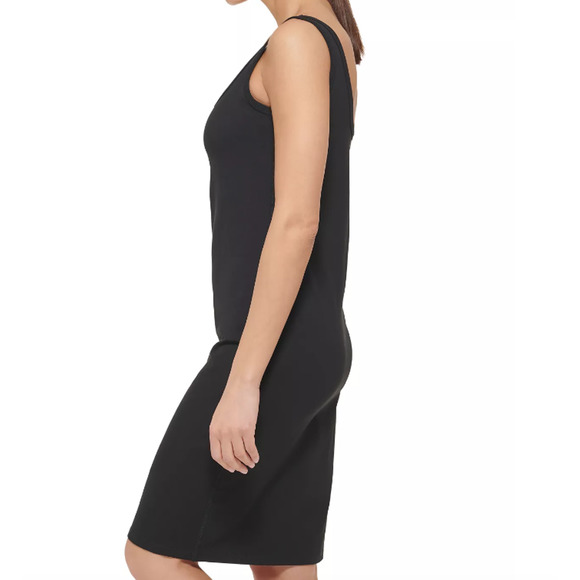 DKNY SPORT Pride Rainbow Black Logo Tank Dress NWT - Picture 6 of 7